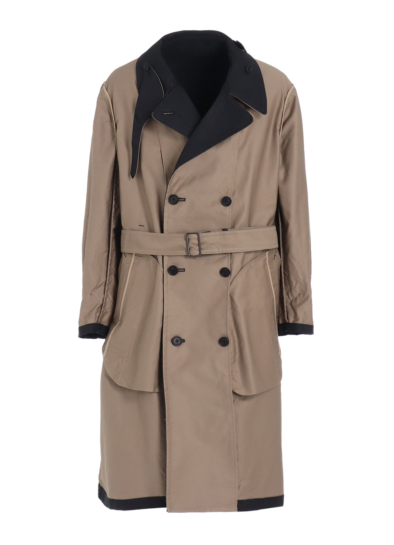 MOLESKIN REVERSIBLE TRENCH COAT
