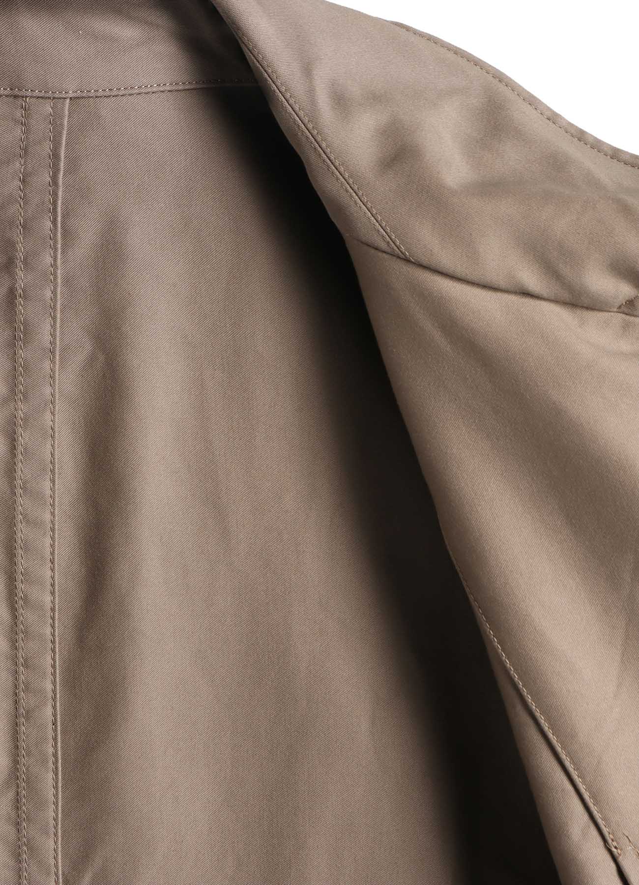 MOLESKIN REVERSIBLE TRENCH COAT