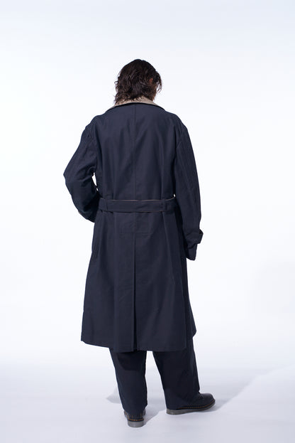 MOLESKIN REVERSIBLE TRENCH COAT