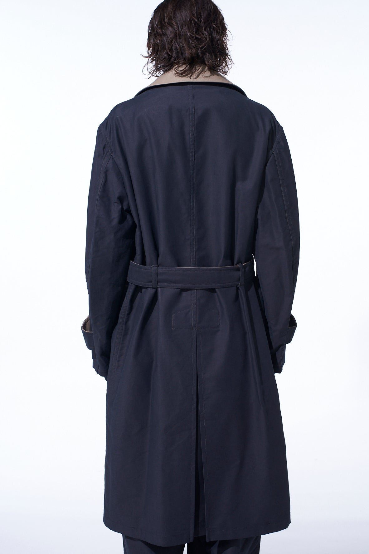 MOLESKIN REVERSIBLE TRENCH COAT – THE SHOP YOHJI YAMAMOTO