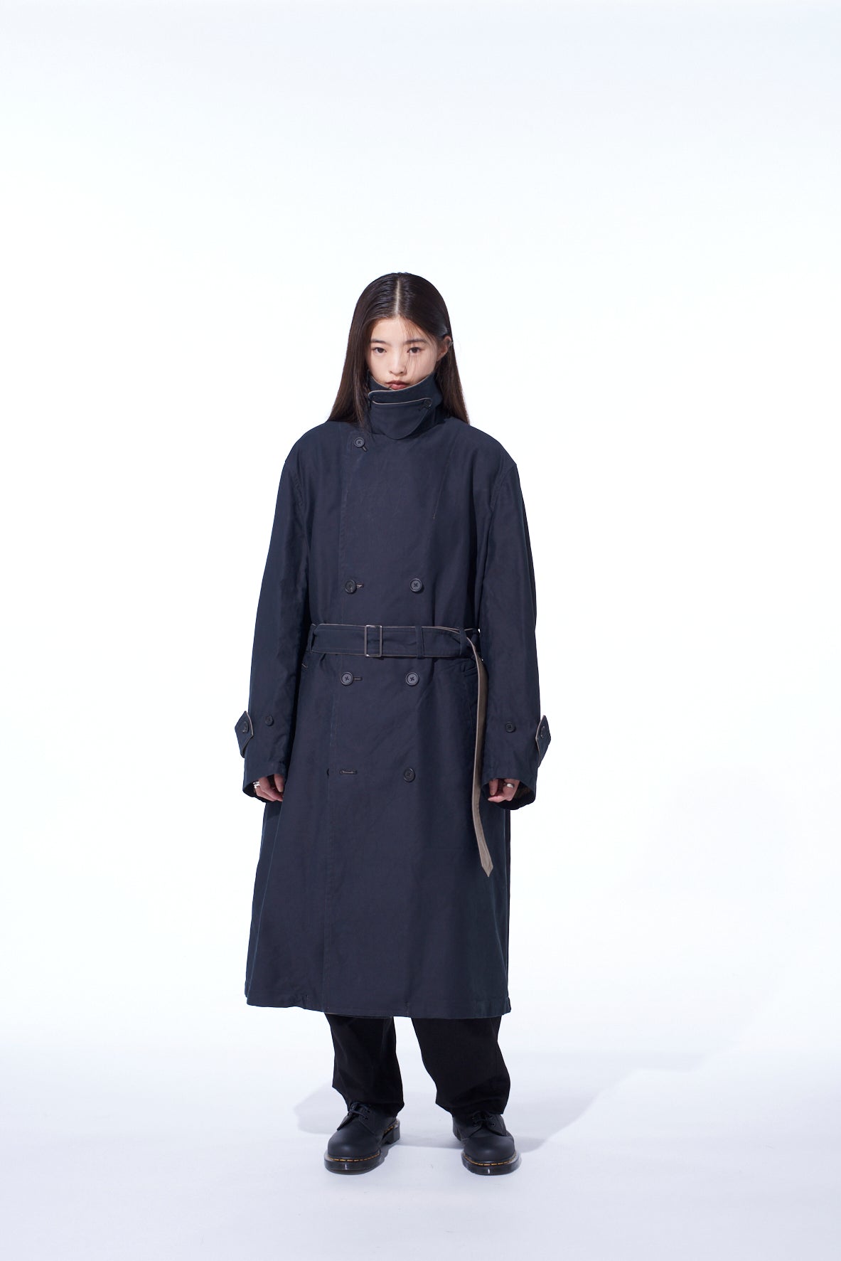 MOLESKIN REVERSIBLE TRENCH COAT
