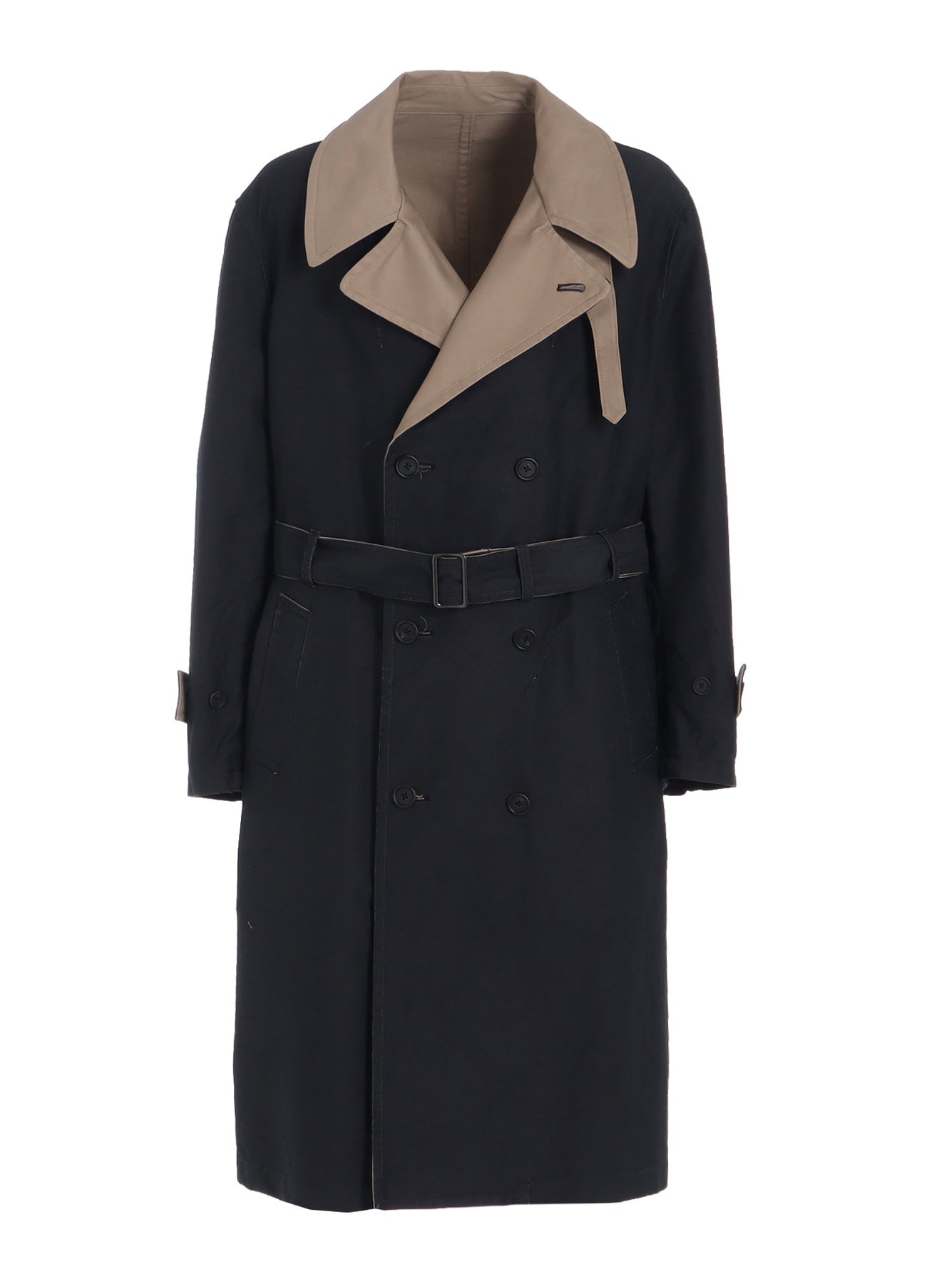 MOLESKIN REVERSIBLE TRENCH COAT