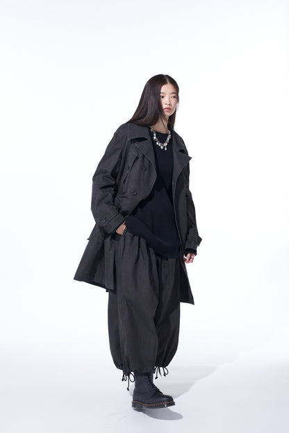 PIGMENT PRINT RIPSTOP MILITARY COAT