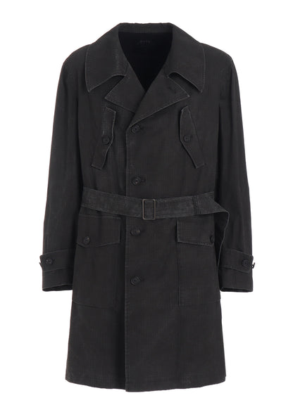 PIGMENT PRINT RIPSTOP MILITARY COAT