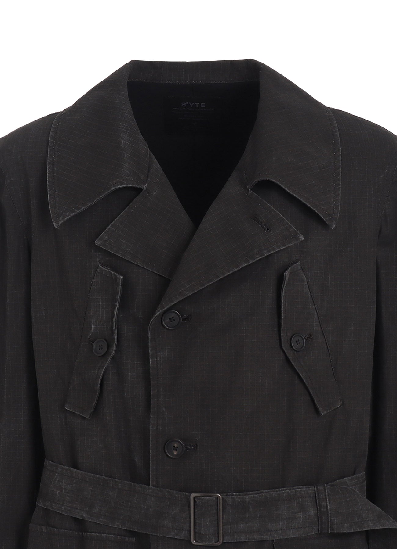 PIGMENT PRINT RIPSTOP MILITARY COAT – THE SHOP YOHJI YAMAMOTO PIGMENT PRINT RIPSTOP MILITARY COAT – THE SHOP YOHJI YAMAMOTO