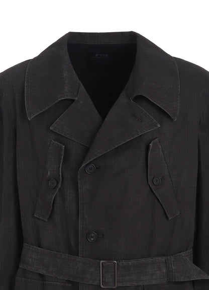 PIGMENT PRINT RIPSTOP MILITARY COAT