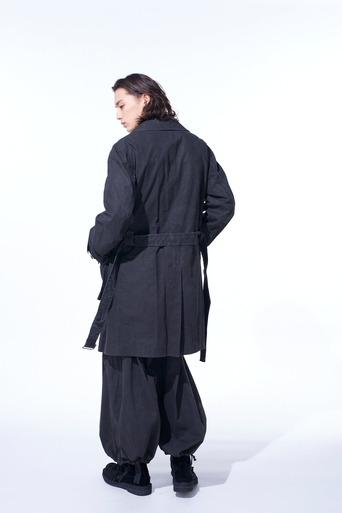 PIGMENT PRINT RIPSTOP MILITARY COAT – THE SHOP YOHJI YAMAMOTO