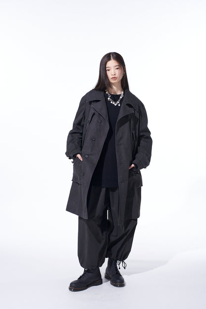 PIGMENT PRINT RIPSTOP MILITARY COAT