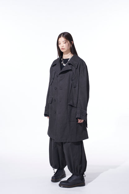 PIGMENT PRINT RIPSTOP MILITARY COAT