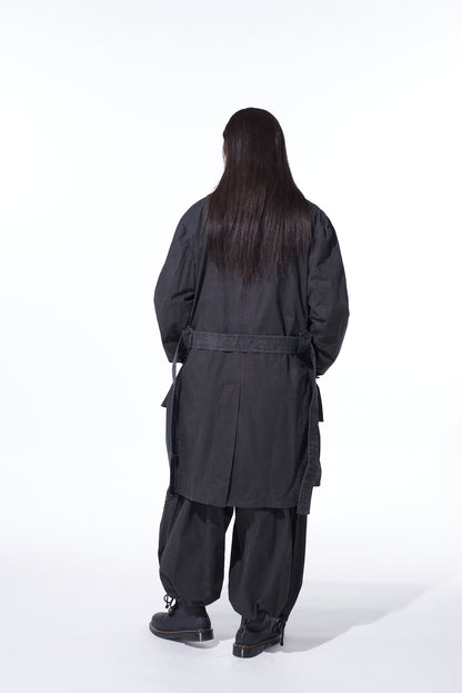 PIGMENT PRINT RIPSTOP MILITARY COAT