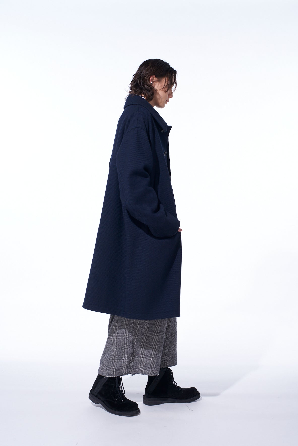 4/24 KERSEY OVERSIZED STAND COLLAR COAT