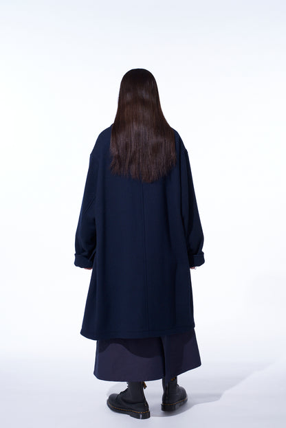 4/24 KERSEY OVERSIZED STAND COLLAR COAT