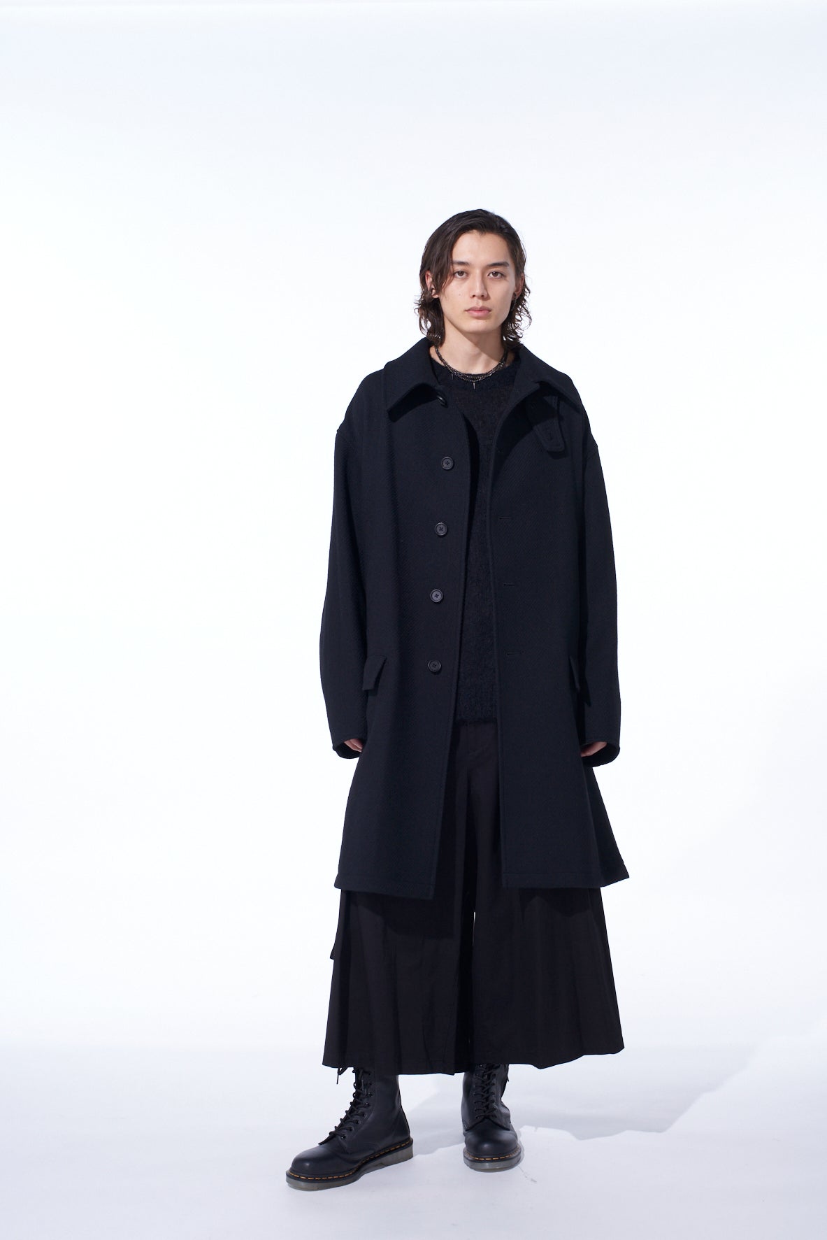 4/24 KERSEY OVERSIZED STAND COLLAR COAT