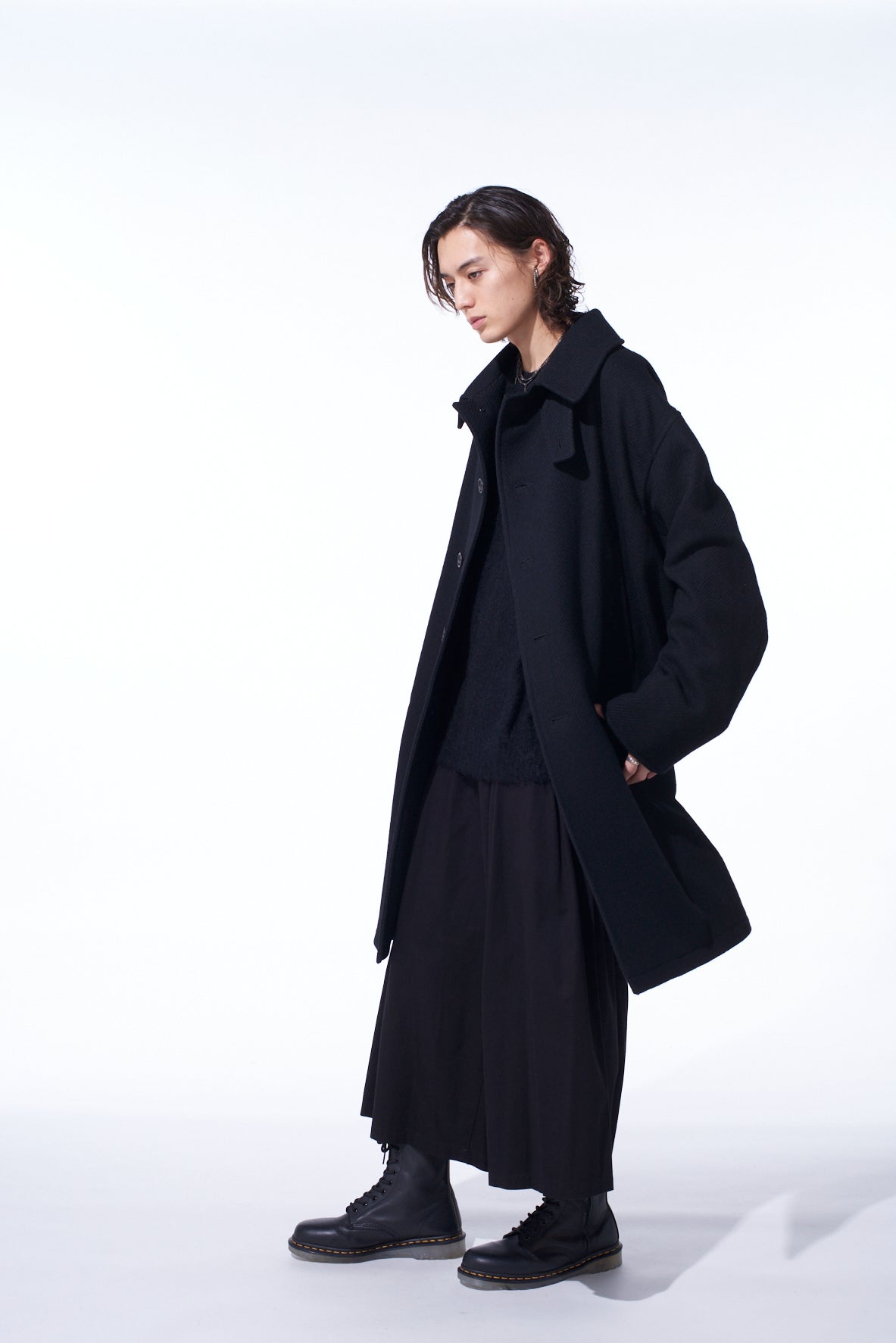 4/24 KERSEY OVERSIZED STAND COLLAR COAT