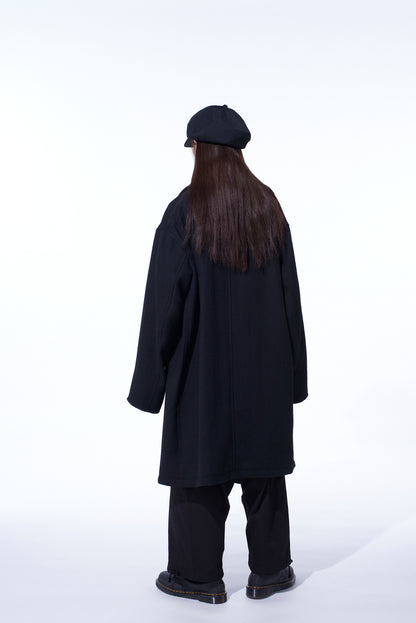 4/24 KERSEY OVERSIZED STAND COLLAR COAT