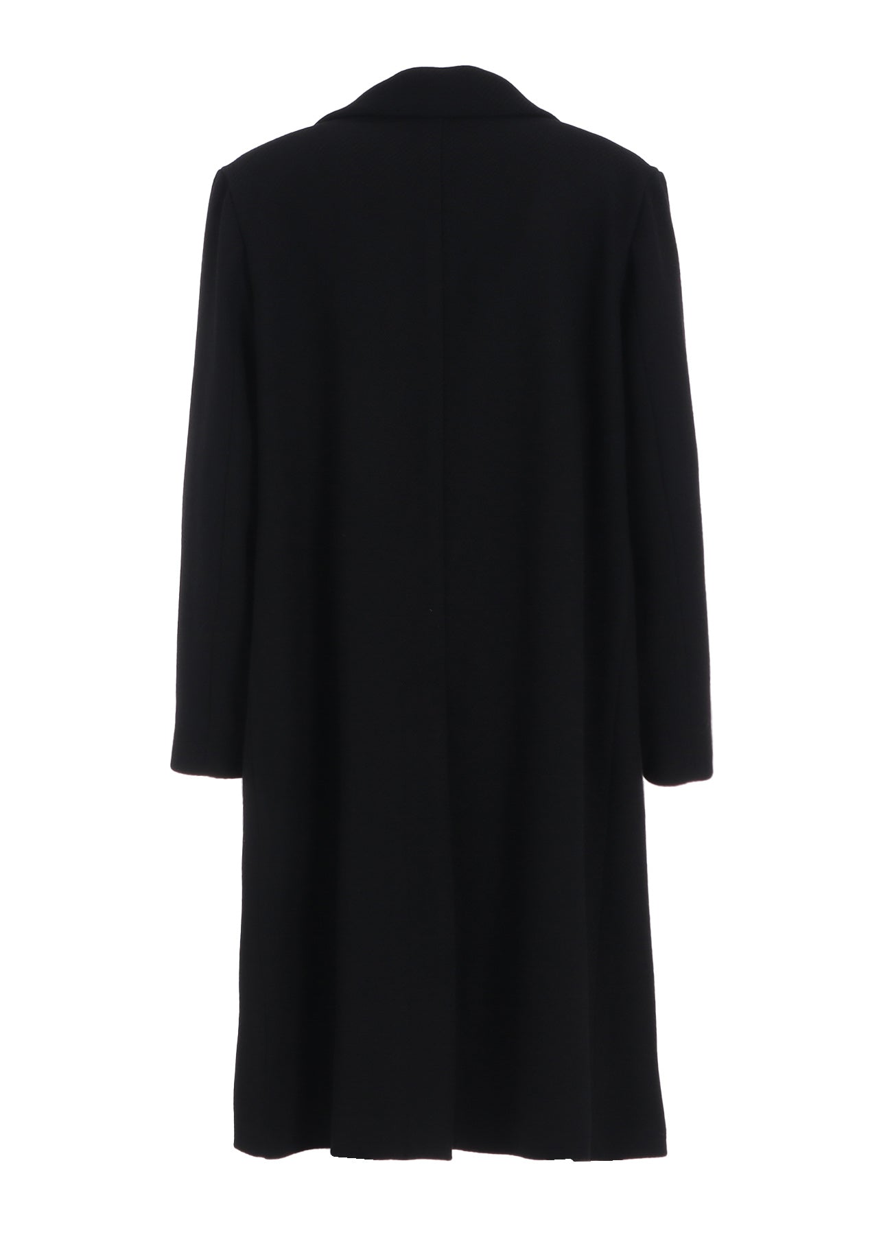4/24 KERSEY TUBE LAPEL DOUBLE LONG COAT