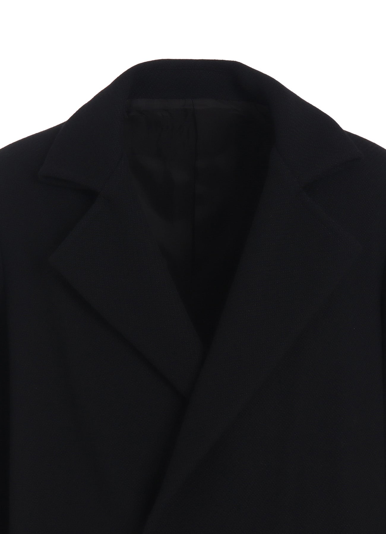 4/24 KERSEY TUBE LAPEL DOUBLE LONG COAT