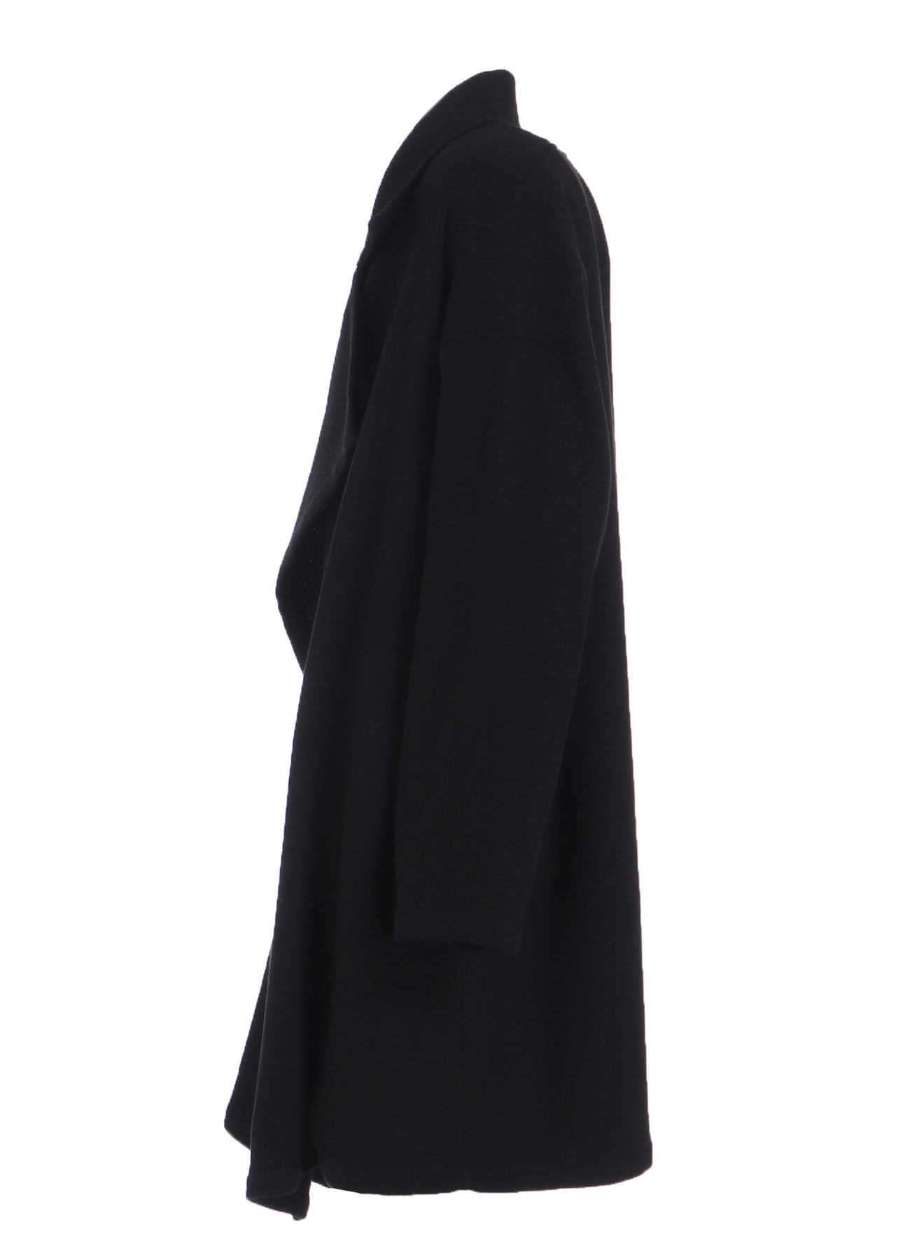 4/24 KERSEY FRAME DOUBLE COLLAR DRAPE COAT