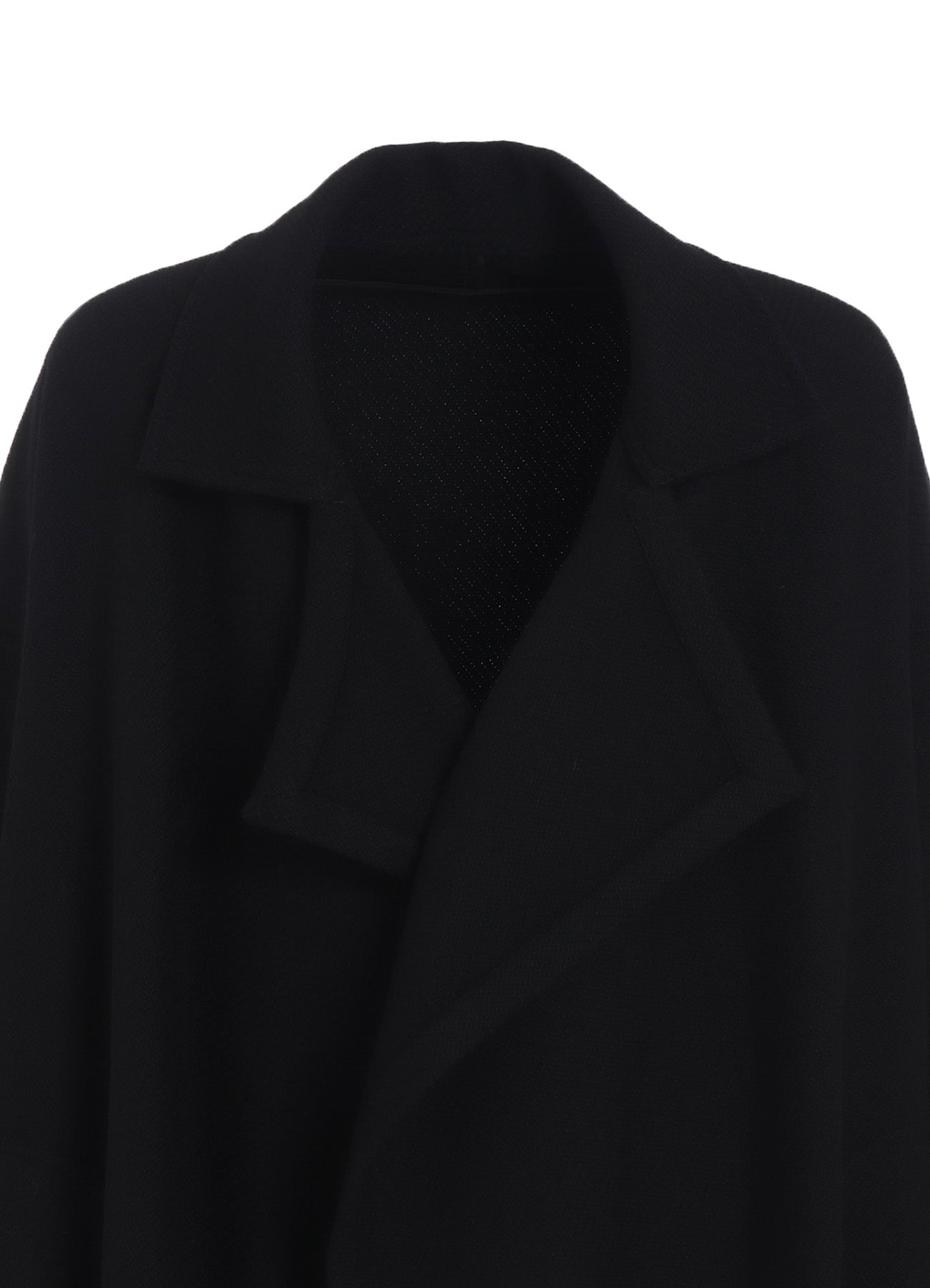 4/24 KERSEY FRAME DOUBLE COLLAR DRAPE COAT