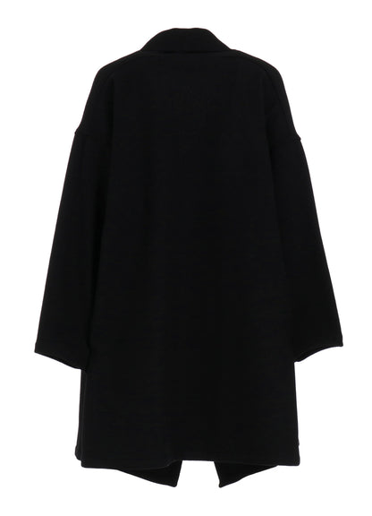 4/24 KERSEY FRAME DOUBLE COLLAR DRAPE COAT