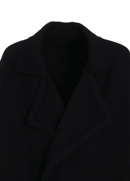 4/24 KERSEY FRAME DOUBLE COLLAR DRAPE COAT