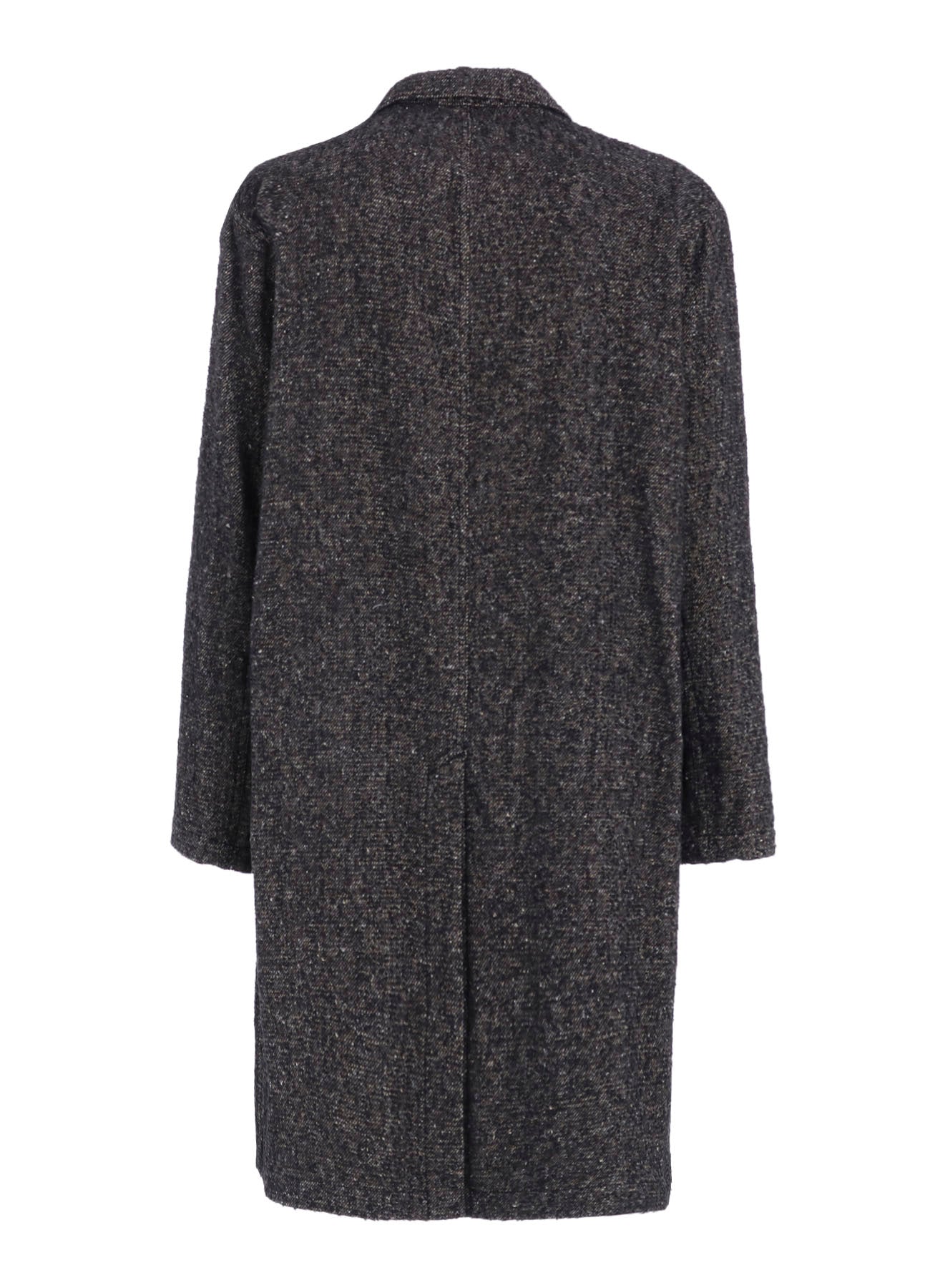 BRUSHED TWILL NEEDLE PUNCH SHOP COAT