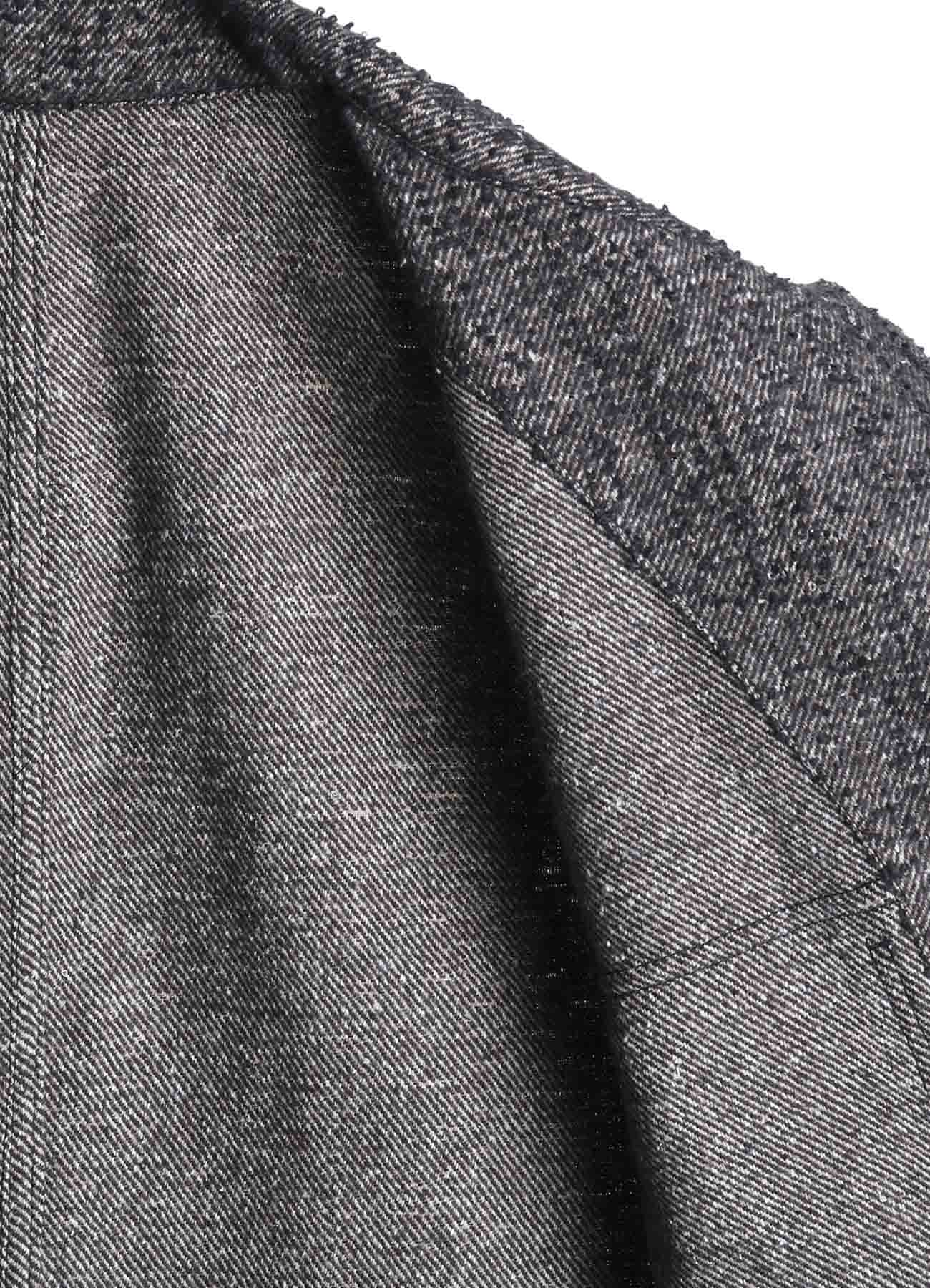 BRUSHED TWILL NEEDLE PUNCH SHOP COAT