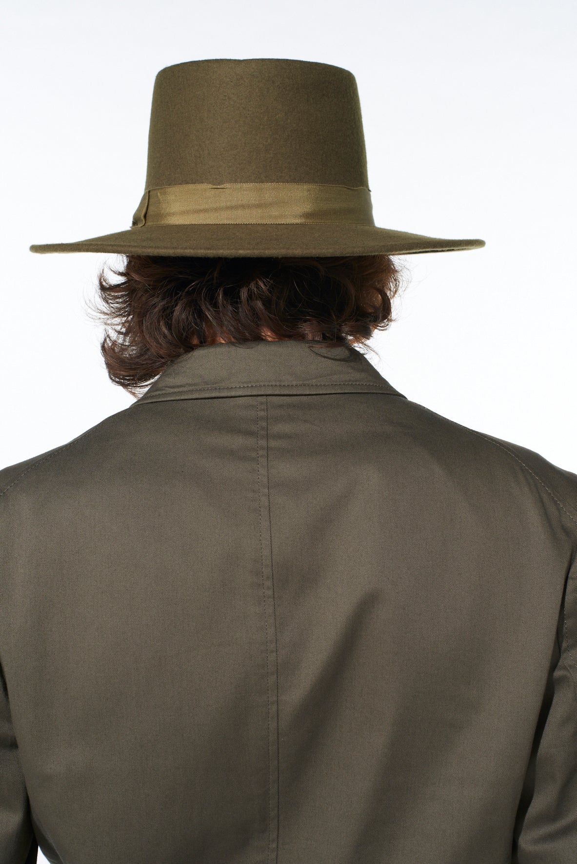 WOOL FELT WIDE BRIM HAT – THE SHOP YOHJI YAMAMOTO