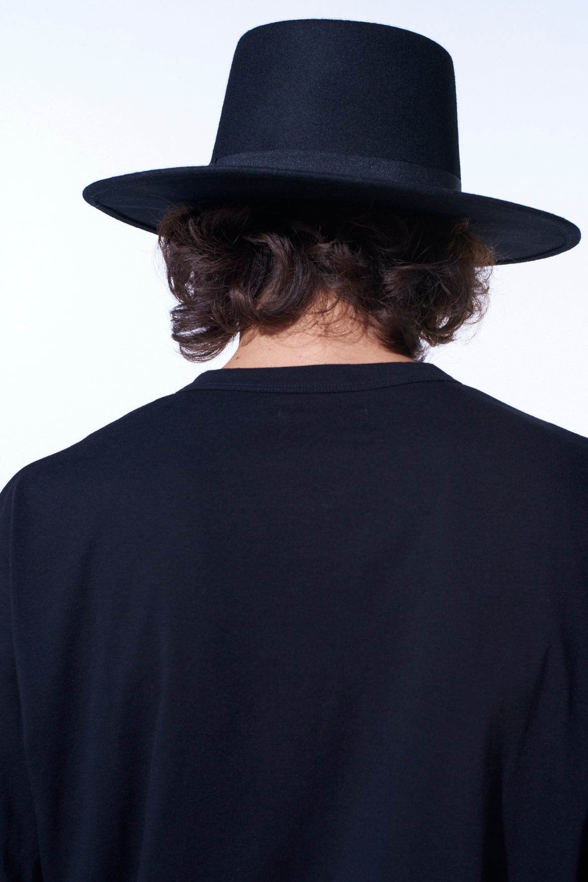 WOOL FELT WIDE BRIM HAT – THE SHOP YOHJI YAMAMOTO