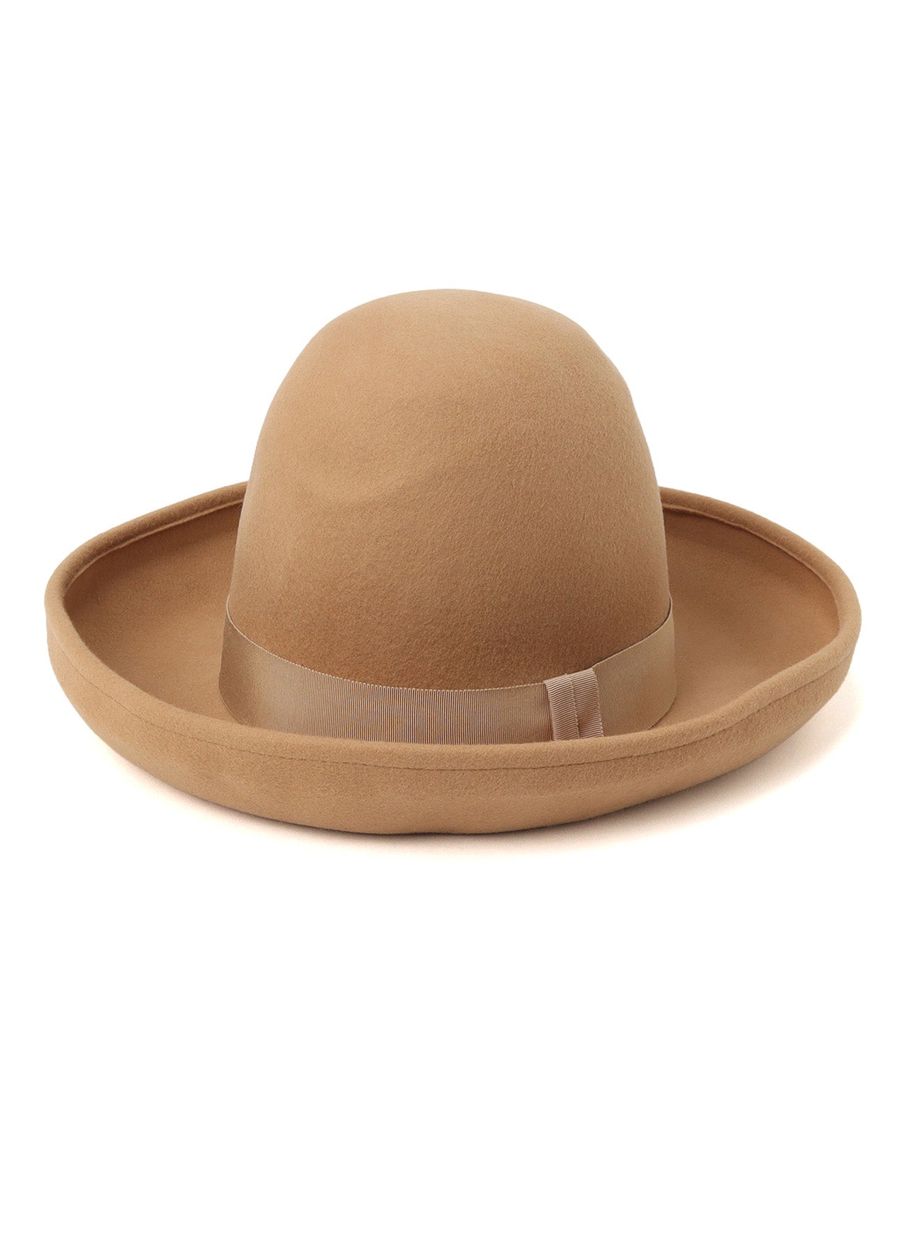 WOOL FELT ROLLABLE BRIM MOUNTAIN HAT – THE SHOP YOHJI YAMAMOTO WOOL FELT ROLLABLE BRIM MOUNTAIN HAT – THE SHOP YOHJI YAMAMOTO