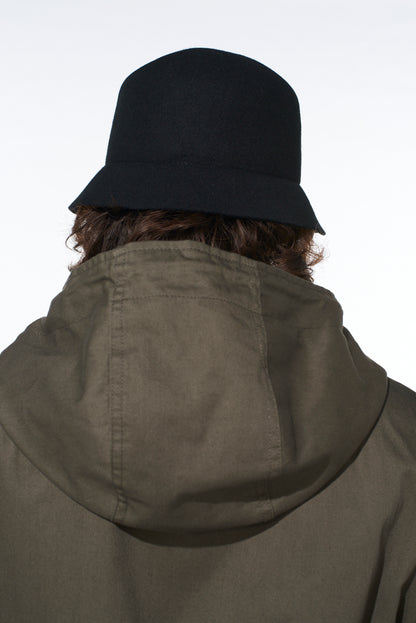 WOOL FELT COMPACT HAT