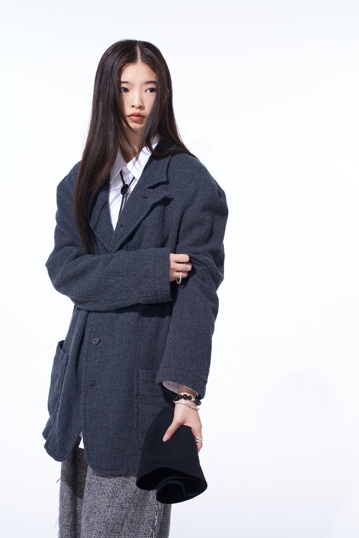 WOOL FELT COMPACT HAT