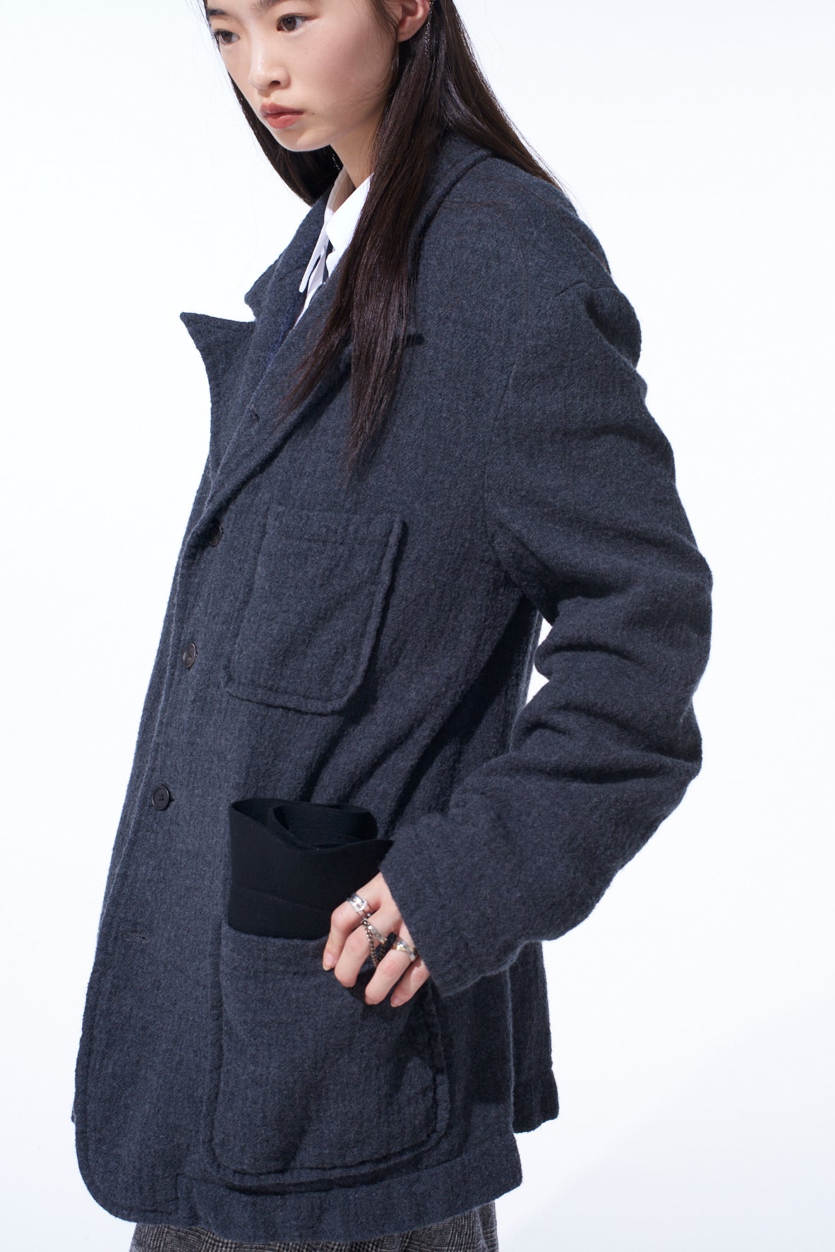 WOOL FELT COMPACT HAT