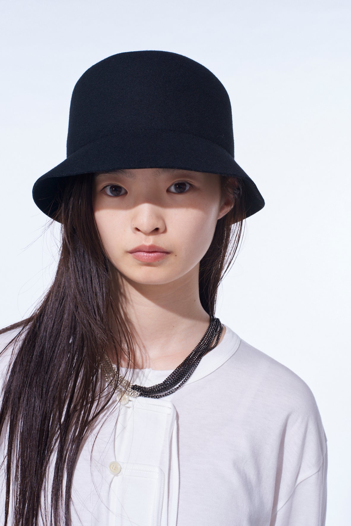 WOOL FELT COMPACT HAT