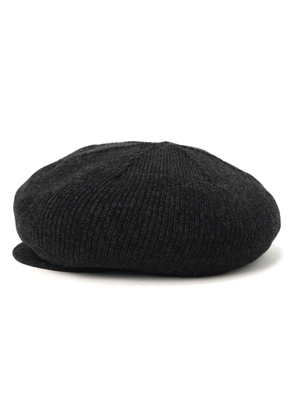 WOOL NYLON KNIT CASQUETTE