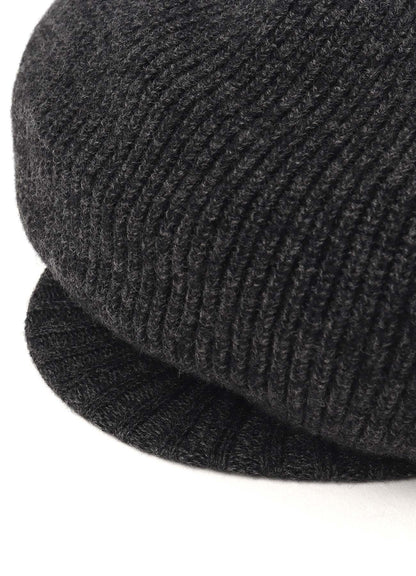 WOOL NYLON KNIT CASQUETTE