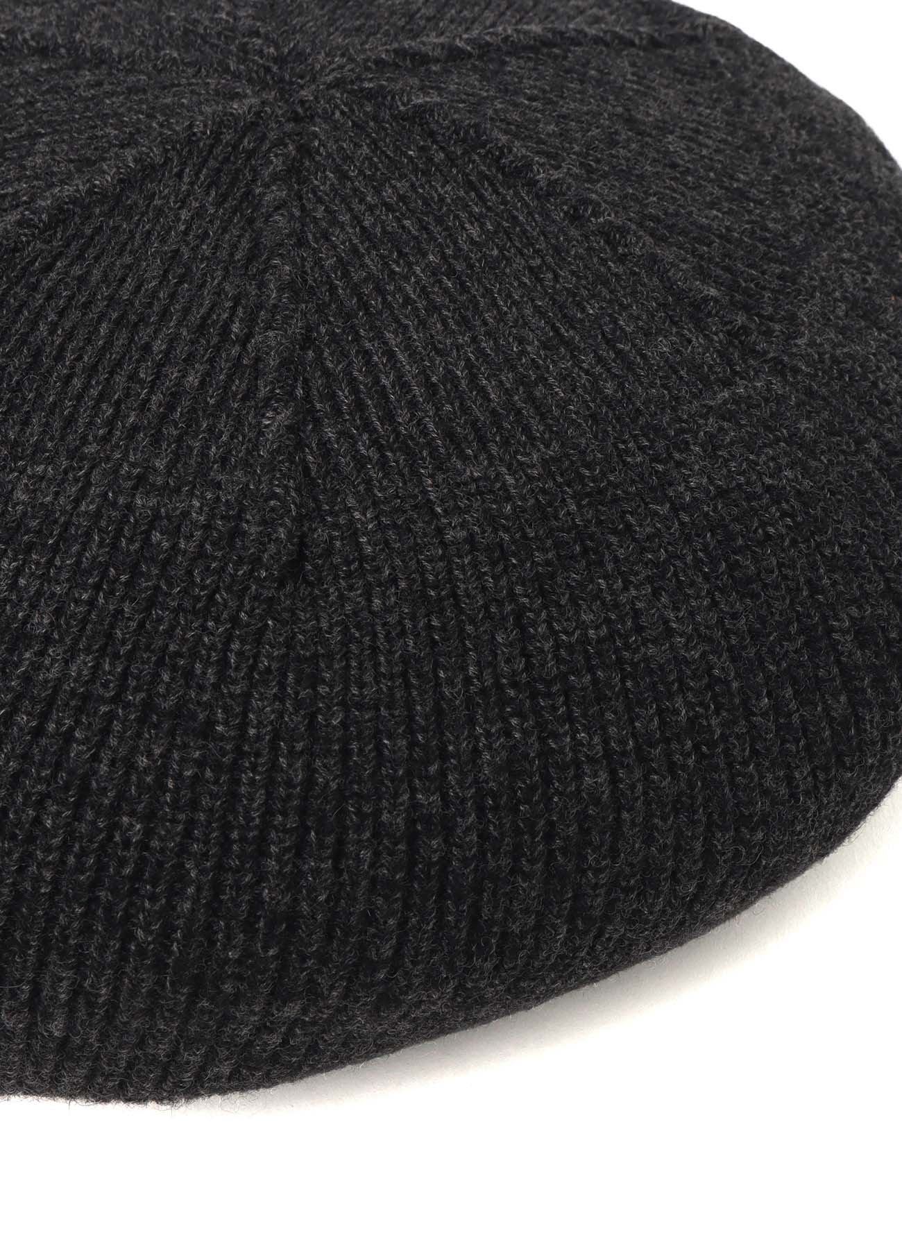WOOL NYLON KNIT CASQUETTE