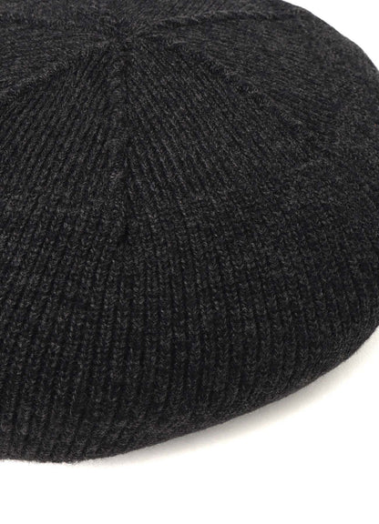 WOOL NYLON KNIT CASQUETTE