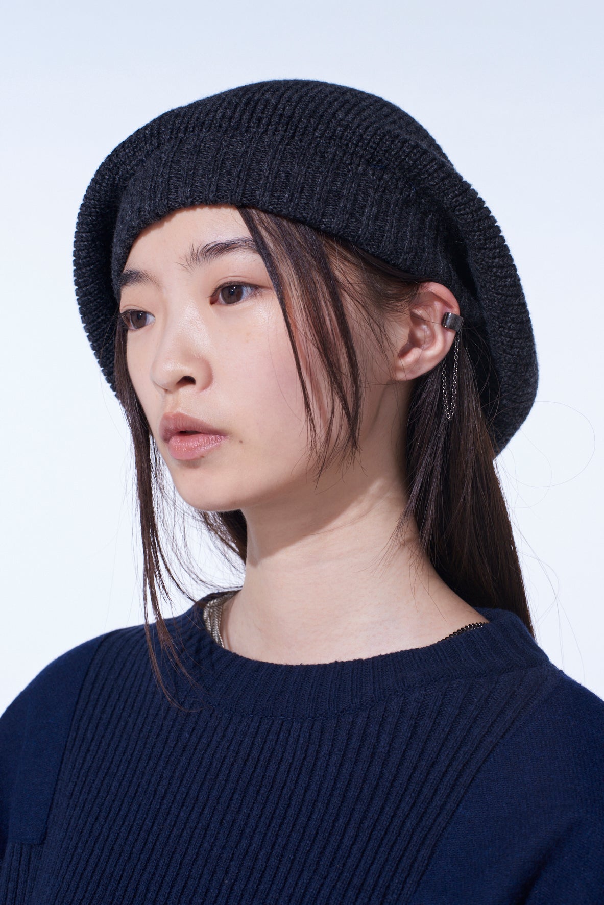 WOOL NYLON KNIT CASQUETTE – THE SHOP YOHJI YAMAMOTO
