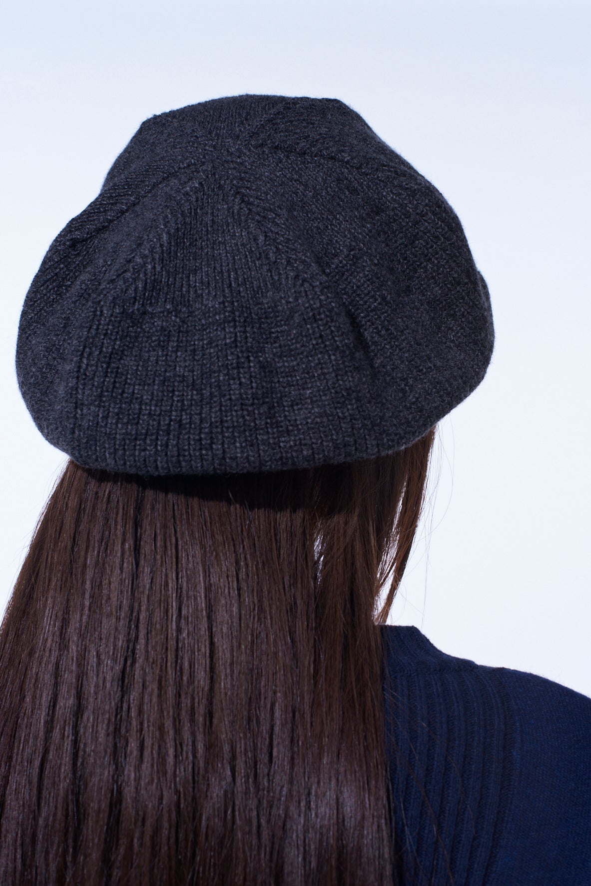 WOOL NYLON KNIT CASQUETTE