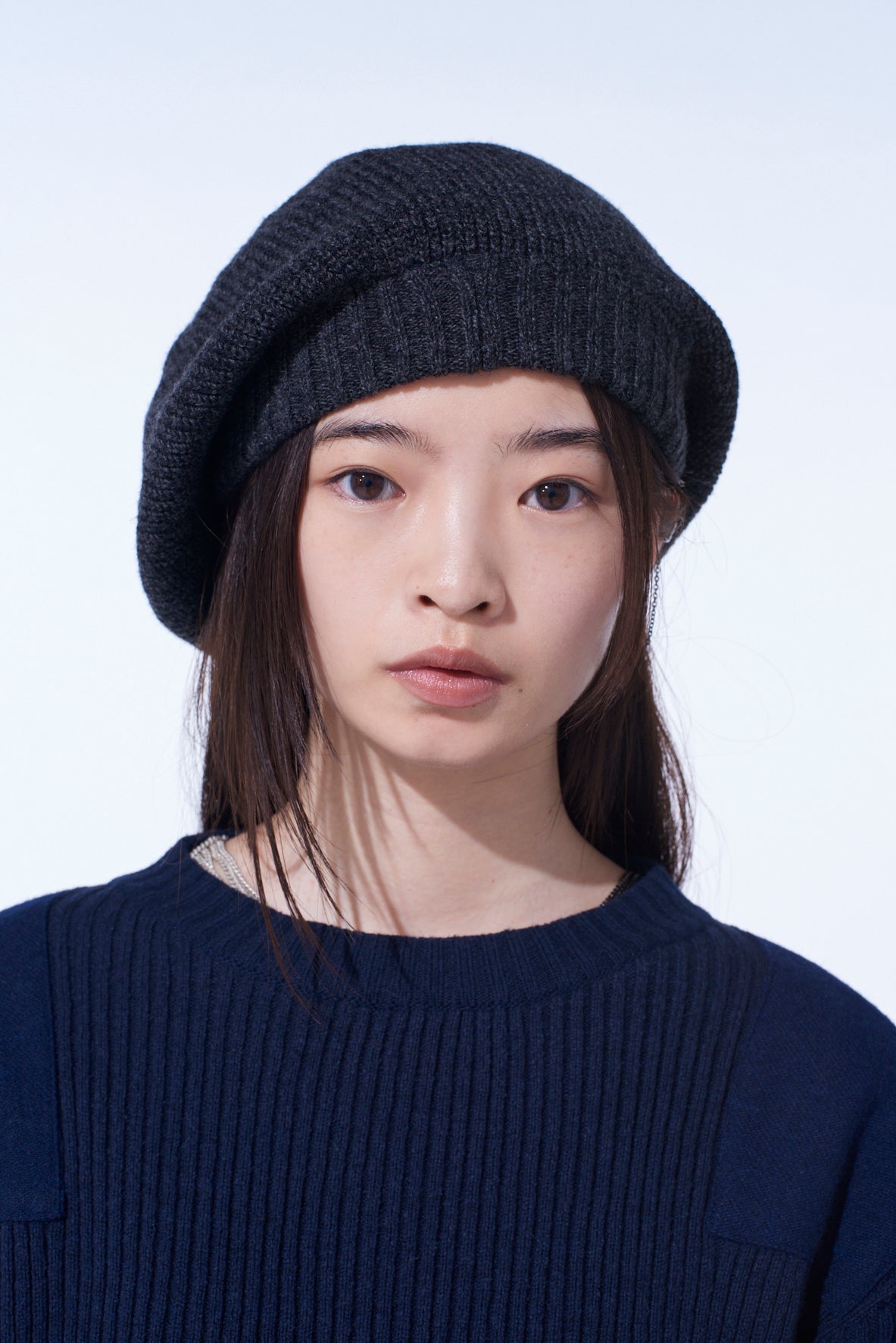WOOL NYLON KNIT CASQUETTE – THE SHOP YOHJI YAMAMOTO