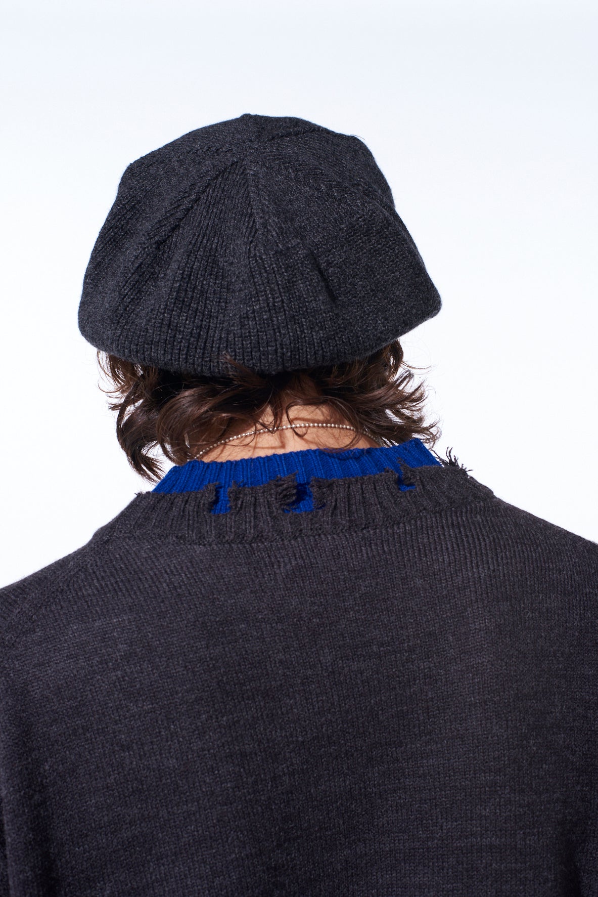 WOOL NYLON KNIT CASQUETTE