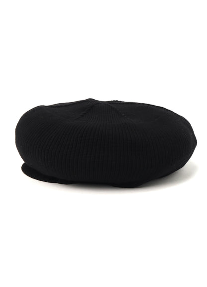 WOOL NYLON KNIT CASQUETTE