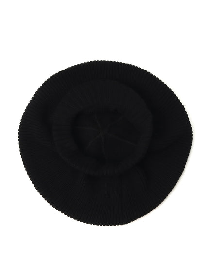 WOOL NYLON KNIT CASQUETTE