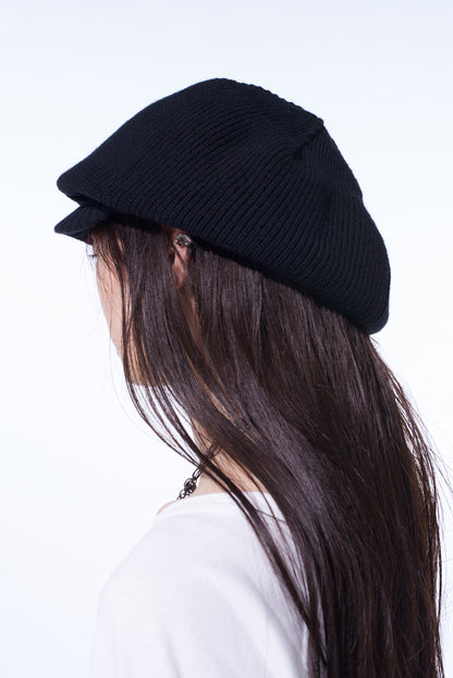 WOOL NYLON KNIT CASQUETTE