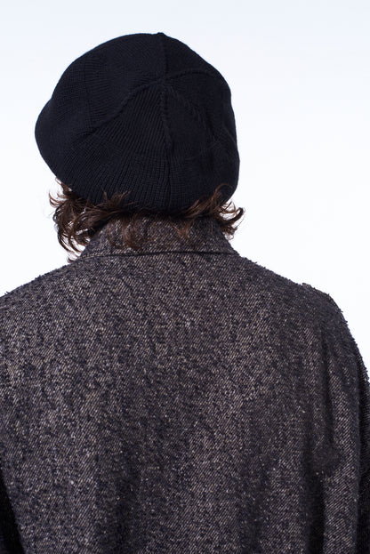 WOOL NYLON KNIT CASQUETTE