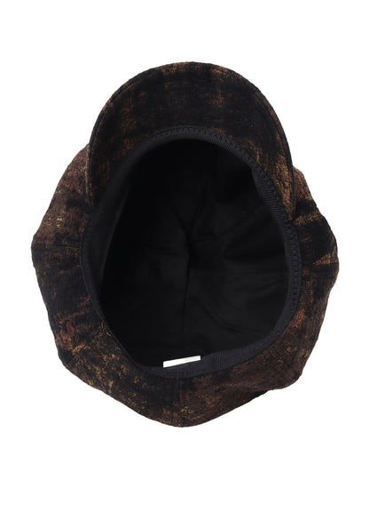 CHECK JACQUARD CASQUETTE