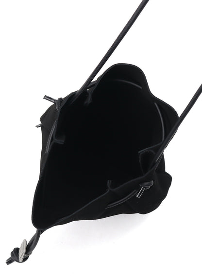 COW BUCKSKIN CONCHO SHOULDER BAG