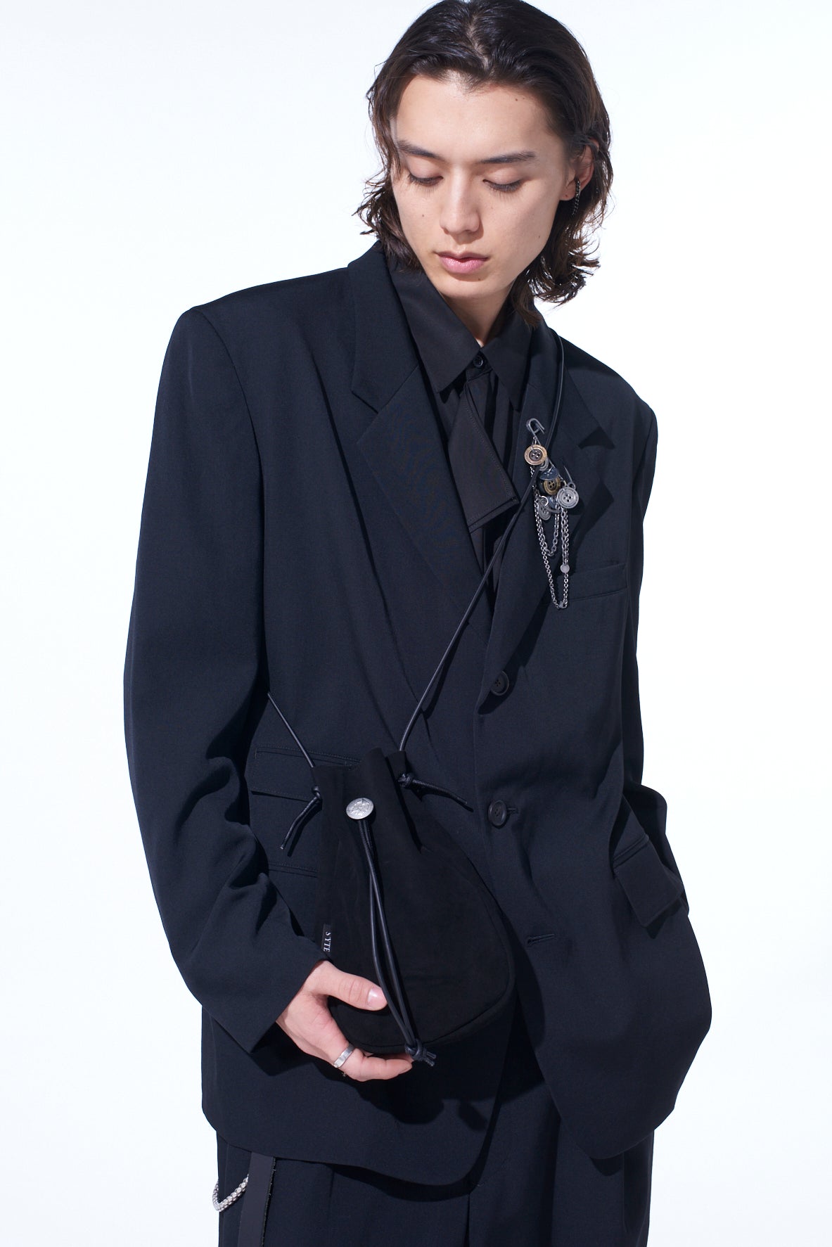 COW BUCKSKIN CONCHO SHOULDER BAG