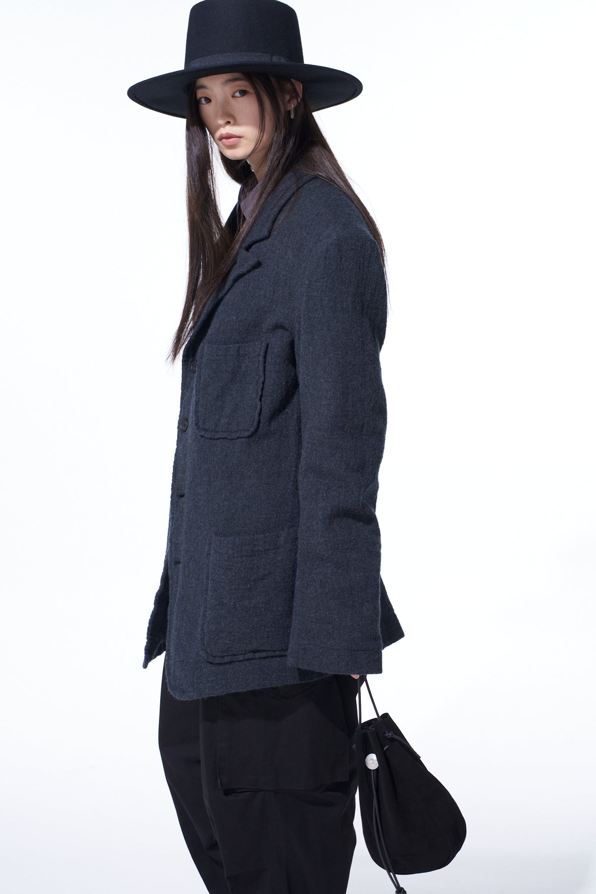 COW BUCKSKIN CONCHO SHOULDER BAG